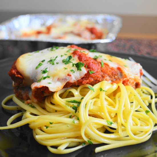 Chicken Parmigiana - Recipe photo by jeanieandluluskitchen