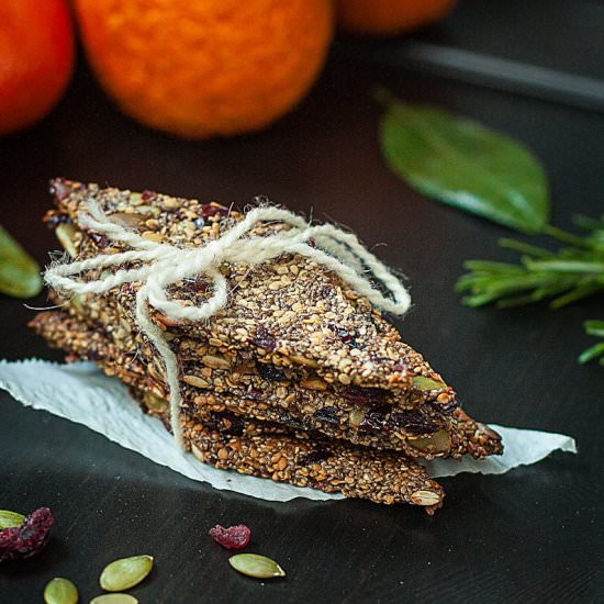 Orange Cranberry Chia Seed Bars - Recipe photo by ourfreshkitchen
