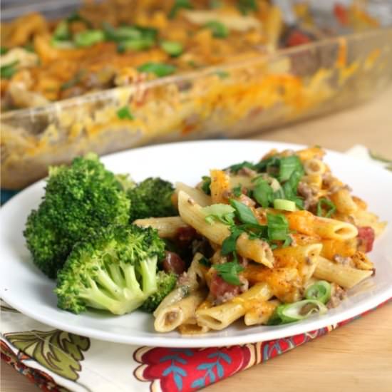 Super Quick Mexican Baked Penne - Recipe photo by EricasRecipes
