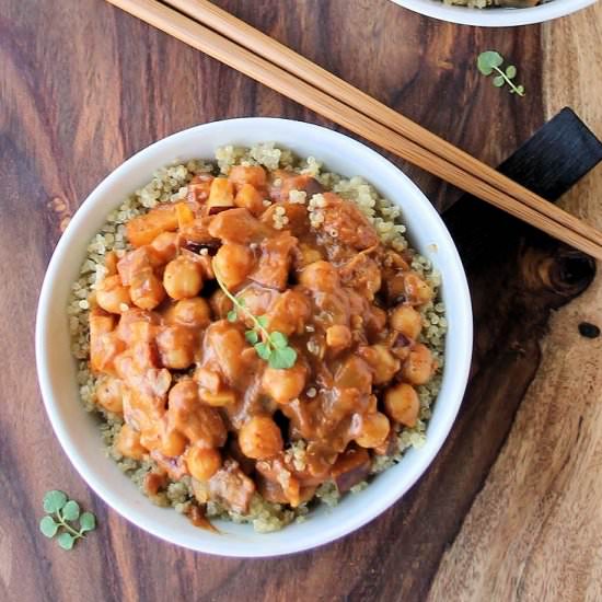 Chickpea Tikka Masala - Recipe photo by Inspired Edibles