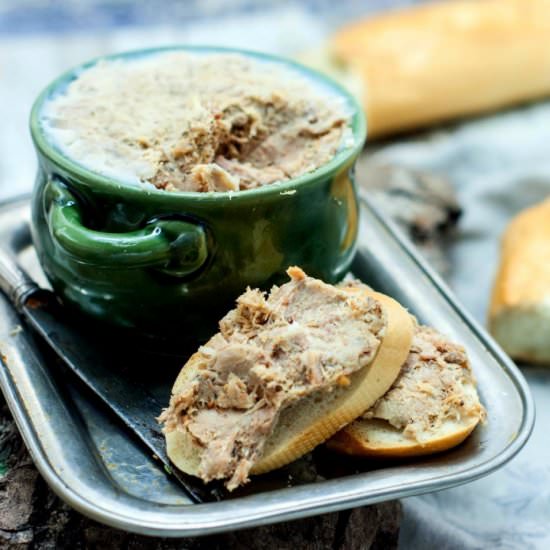 Rillettes - Recipe photo by Moj kulinarny pamietnik