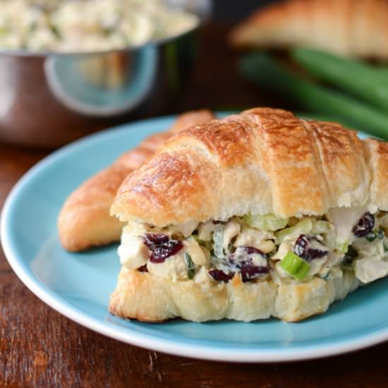 Deli Style Cranberry Chicken Salad - Recipe photo by simplywhisked