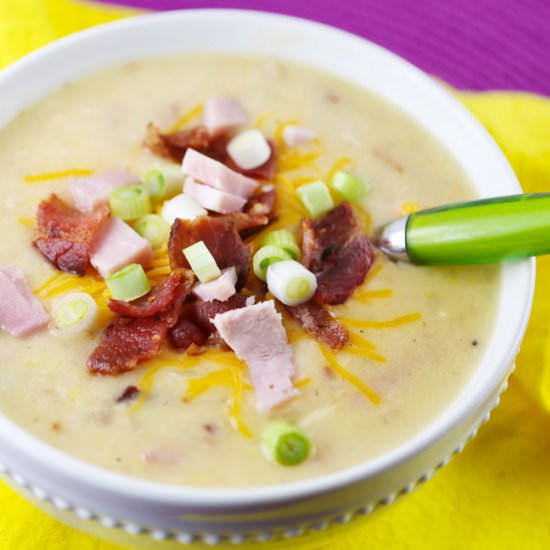 Loaded Potato Soup - Recipe photo by pipandebby