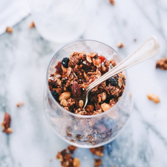 Granola Clusters - Recipe photo by theblondechef