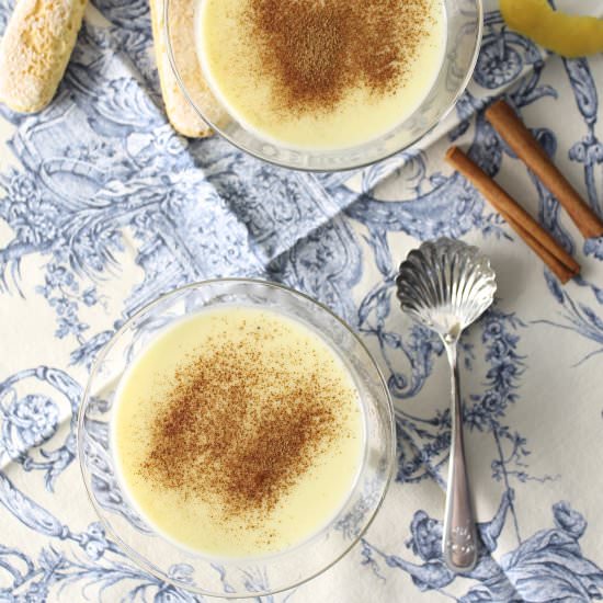 Natillas (Vanilla-Lemon Custard) - Recipe photo by saffronandsun