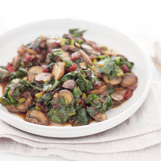 Sautéed Beet Greens - Recipe photo by BourbonAndHoney