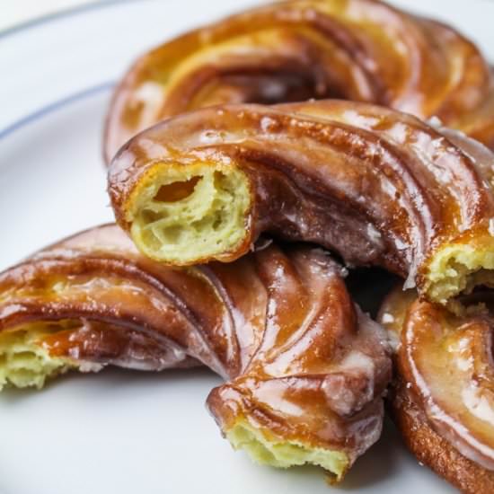 Apple Cider French Crullers - Recipe photo by kitchendoor