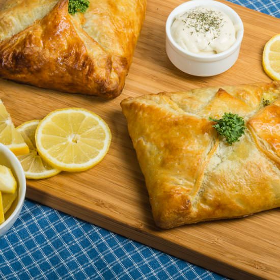Salmon en Croûte - Recipe photo by Carrie Trax