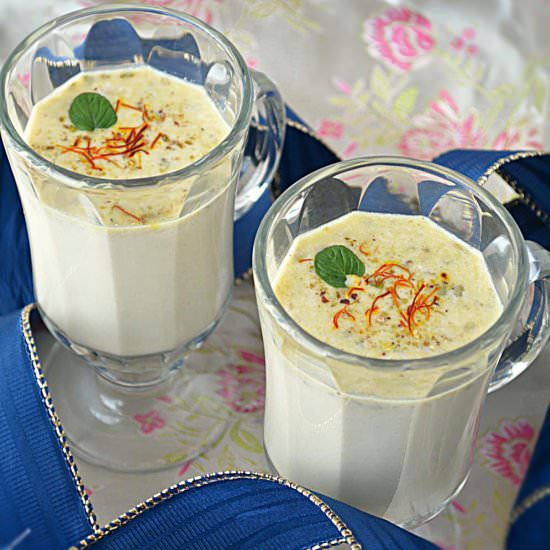 Thandai Recipe - Recipe photo by ruchiskitchen