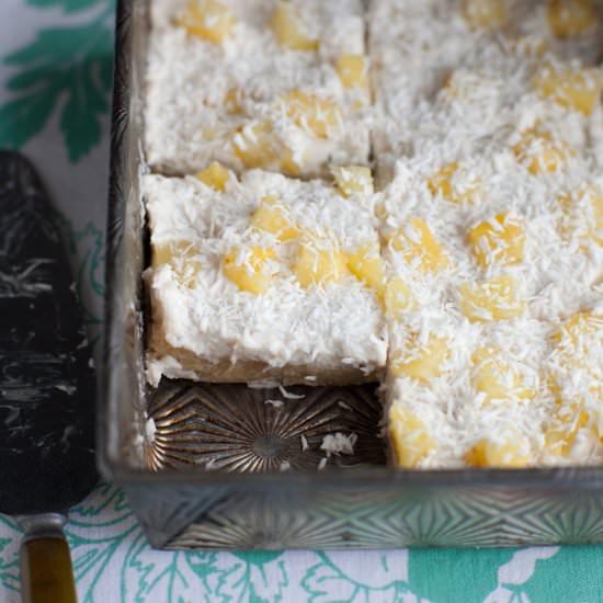 Pina Colada Squares - Recipe photo by RobinRobertson
