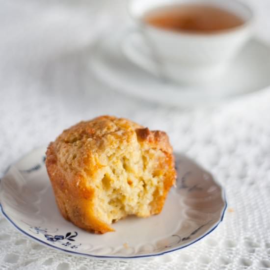 Blood Orange White Chocolate Muffin - Recipe photo by MagdasCauldron