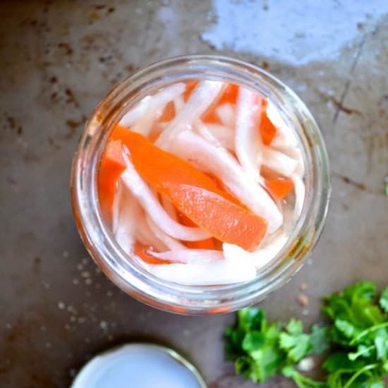 Easy Banh Mi and Do Chua - Recipe photo by sundiegoeats