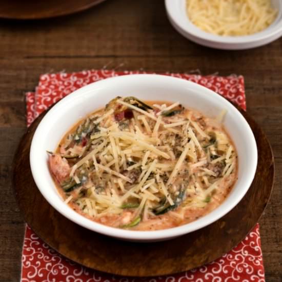 Zoodle Skillet Lasagna - Recipe photo by ihearteating