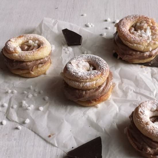 Paris-Brest Gateau - Recipe photo by olliebo