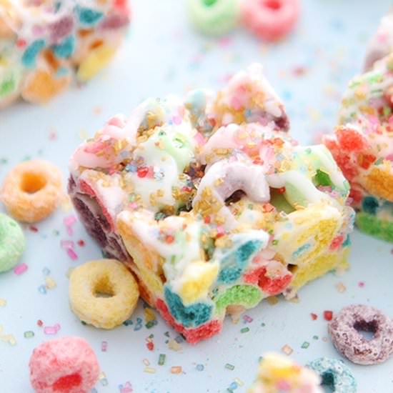 Cereal Marshmallow Bars - Recipe photo by BakersRoyale