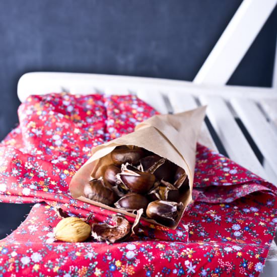 Roasted Chestnuts - Recipe photo by Kuchenneszalenstwa