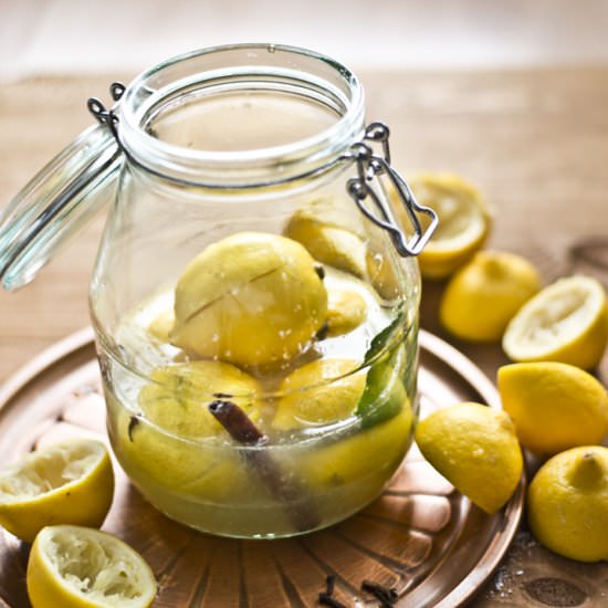 Pickled Lemons - Recipe photo by Kuchenneszalenstwa
