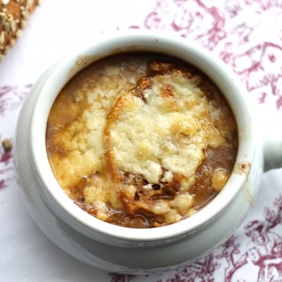 French Onion Soup - Recipe photo by saffronandsun