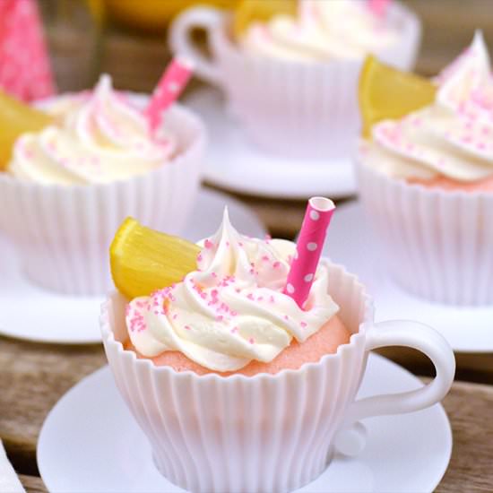 Pink Lemonade Cupcakes - Recipe photo by sitsgirls