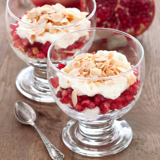 Pomegranate Dessert - Recipe photo by Fotokulinarnie