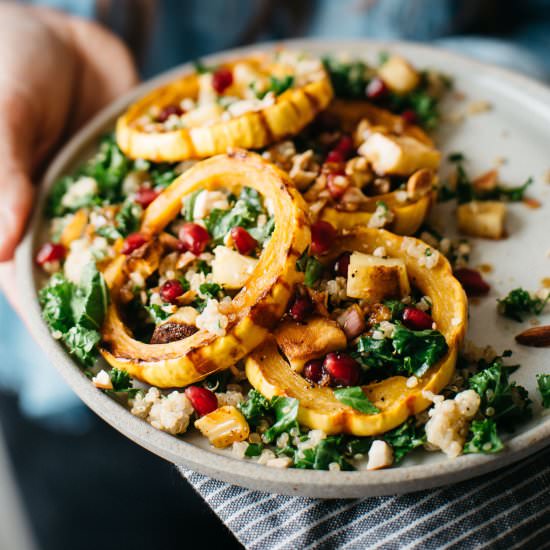 Warm Squash Salad - Recipe photo by dollyandoatmeal