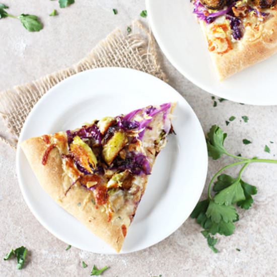Herbed pizza dough - Recipe photo by Cook Nourish Bliss