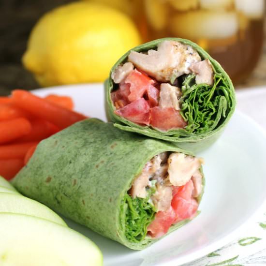 Buttermilk Ranch Chicken Wrap - Recipe photo by EricasRecipes