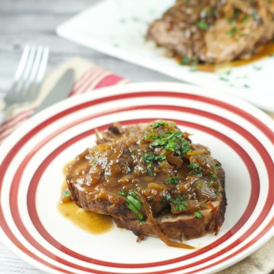 Slow Cooker Balsamic Beef Roast - Recipe photo by tiffanybendayan
