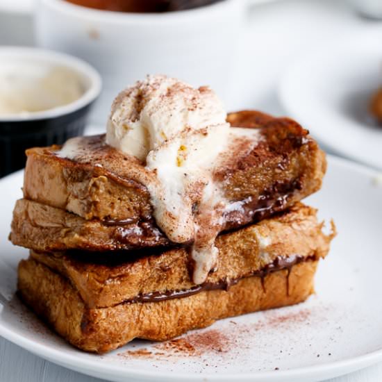 Cappuccino French Toasts - Recipe photo by Cafe Delites