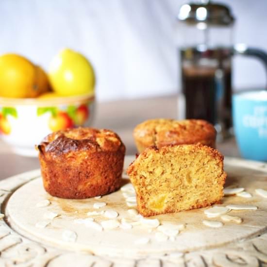 Apricot and Ginger Muffins - Recipe photo by Healthy Epicurean