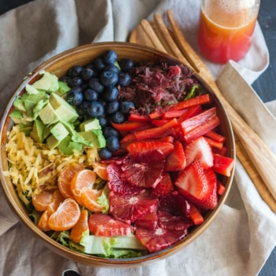 Rainbow Salad - Recipe photo by Sweetphi