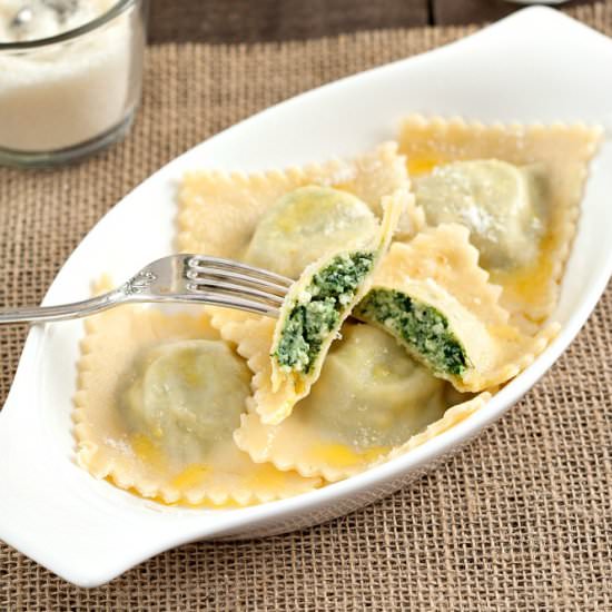 Ravioli di Magro - Recipe photo by manusmenu