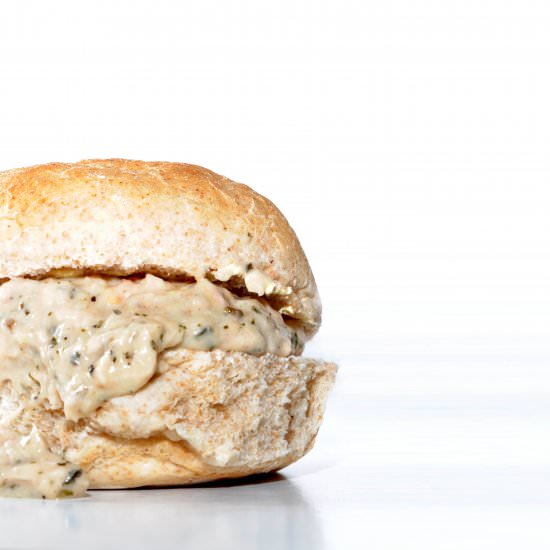 Tuna and Fennel Sandwich - Recipe photo by Tony Rose
