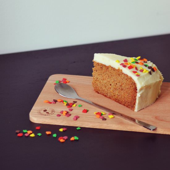 Vegan & Gluten Free Carrot Cake - Recipe photo by BananaBloom