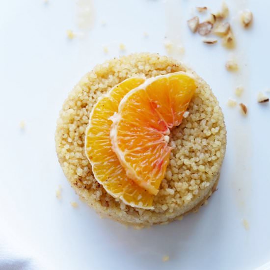Sweet Couscous & Caramelized Apples - Recipe photo by breadandolives