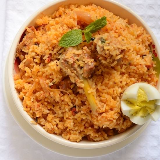Ambur Chicken Biryani - Recipe photo by currytrail