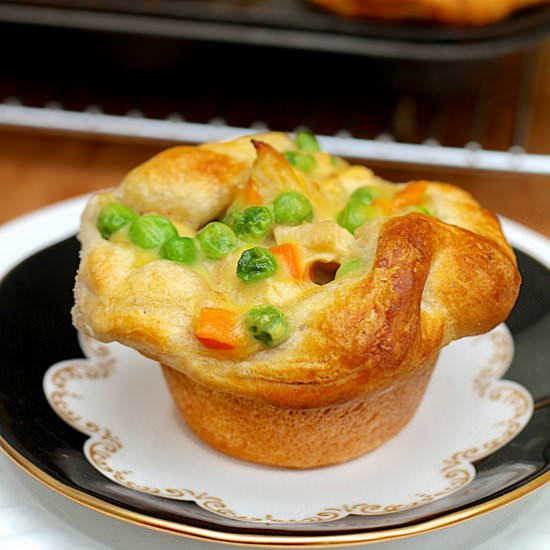 Mini Turkey Pot Pies - Recipe photo by freshlyphotographed