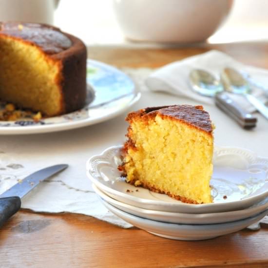 Orange and Almond Cake - Recipe photo by peppercorns