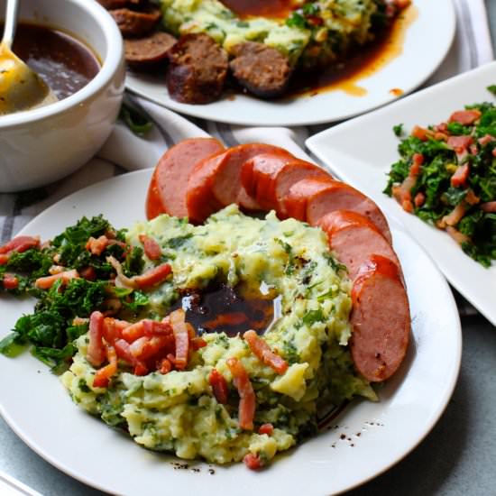 Mashed Potatoes with Kale - Recipe photo by oliviacooksinholland
