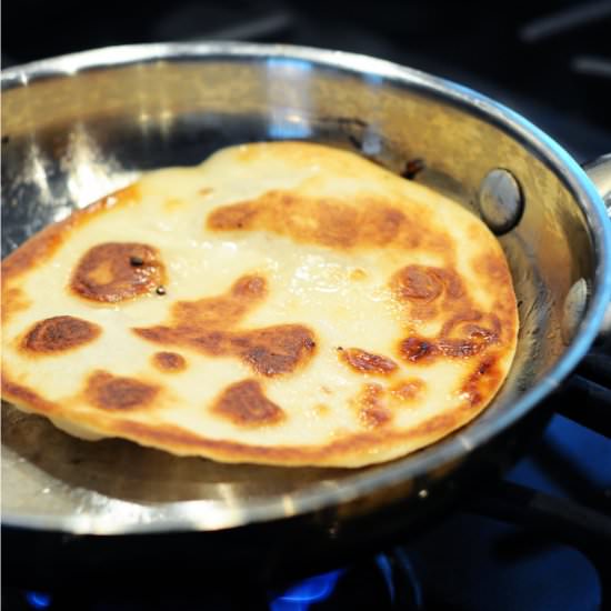 Fake Naan Bread - Recipe photo by theminiaturemoose