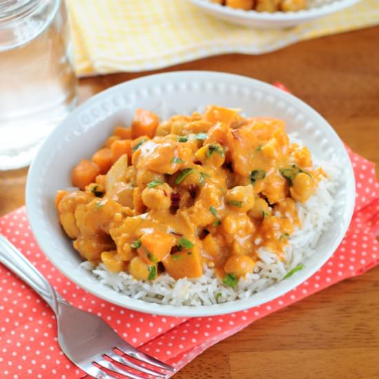 Easy Orange Curry {Vegan, GF} - Recipe photo by theminiaturemoose