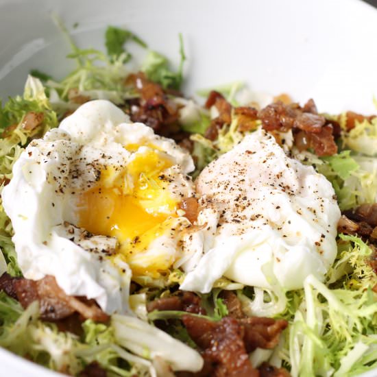 Bistro Bacon & Egg Salad - Recipe photo by saffronandsun