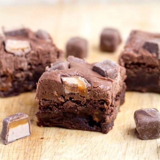 Milky Way Brownies - Recipe photo by Twointhekitchen