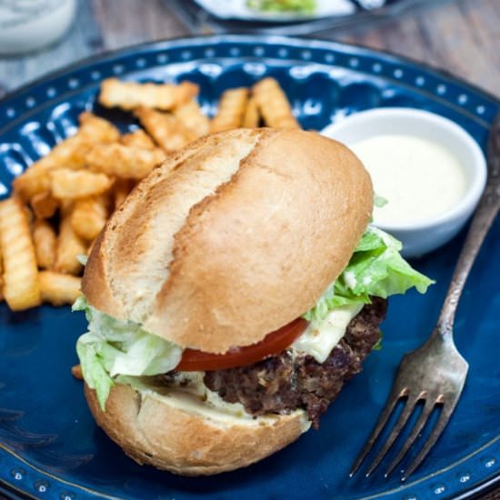 A Man's World, Hamburger by Man - Recipe photo by Moj kulinarny pamietnik