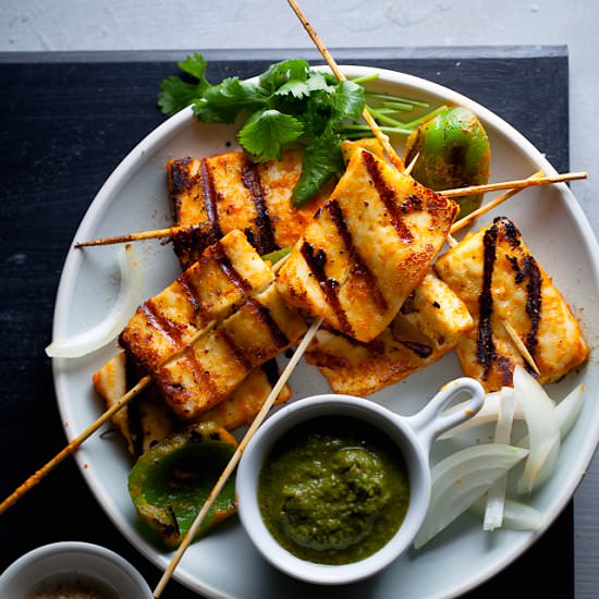 Piri Piri Paneer Tikka - Recipe photo by sinfullyspicy