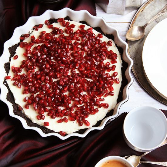 White Chocolate Oreo Tart - Recipe photo by cherryncinnamon