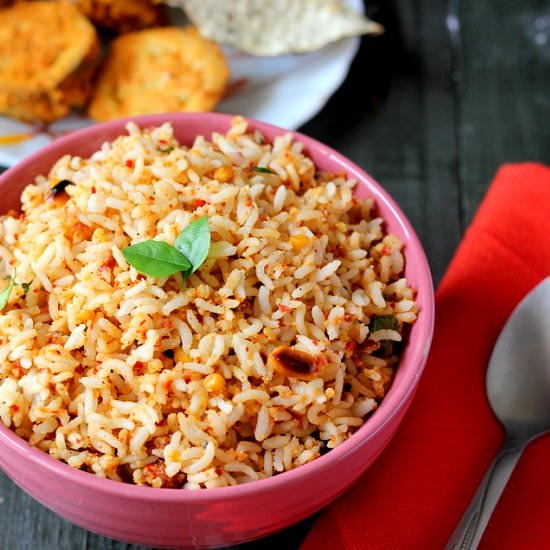 Peanut Rice - Recipe photo by Thangalakshmi