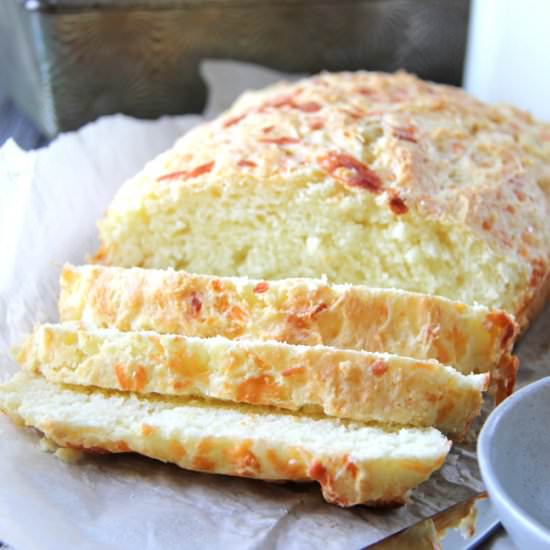 Mozzarella & Parmesan Quick Bread - Recipe photo by aprettylifeinthesuburbs