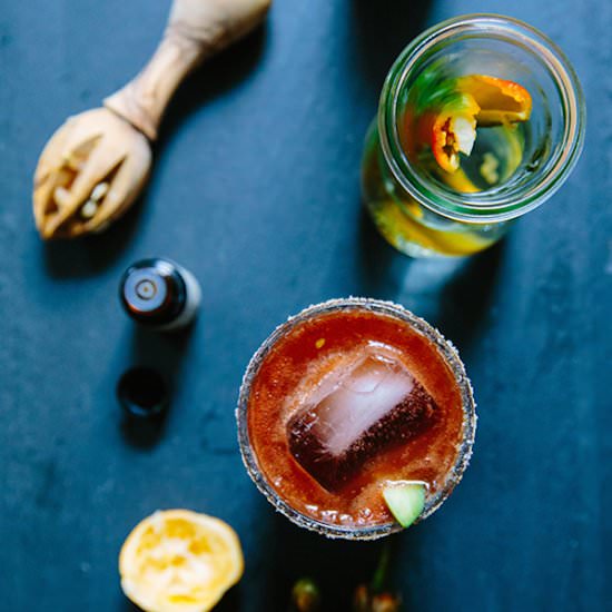 Spicy Bitter Michelada - Recipe photo by FeedMeDearly