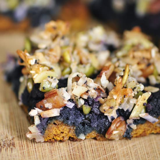 Paleo Breakfast Bars - Recipe photo by thevegetarianginger